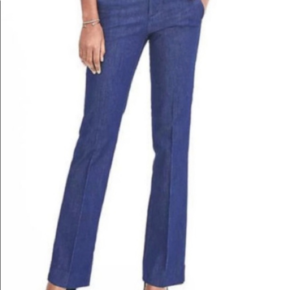 🦋Banana Republic Logan Linen Chambray pants p00